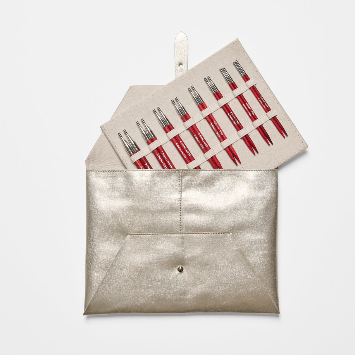 Amore Red - Zestaw wymiennych drewnianych drutów 3.50-8.00mm