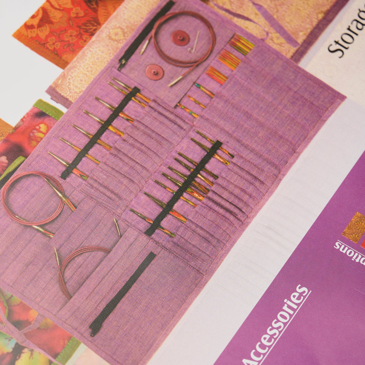 KP UDSKIFTSBARE STOFETUI VIOLET 10792