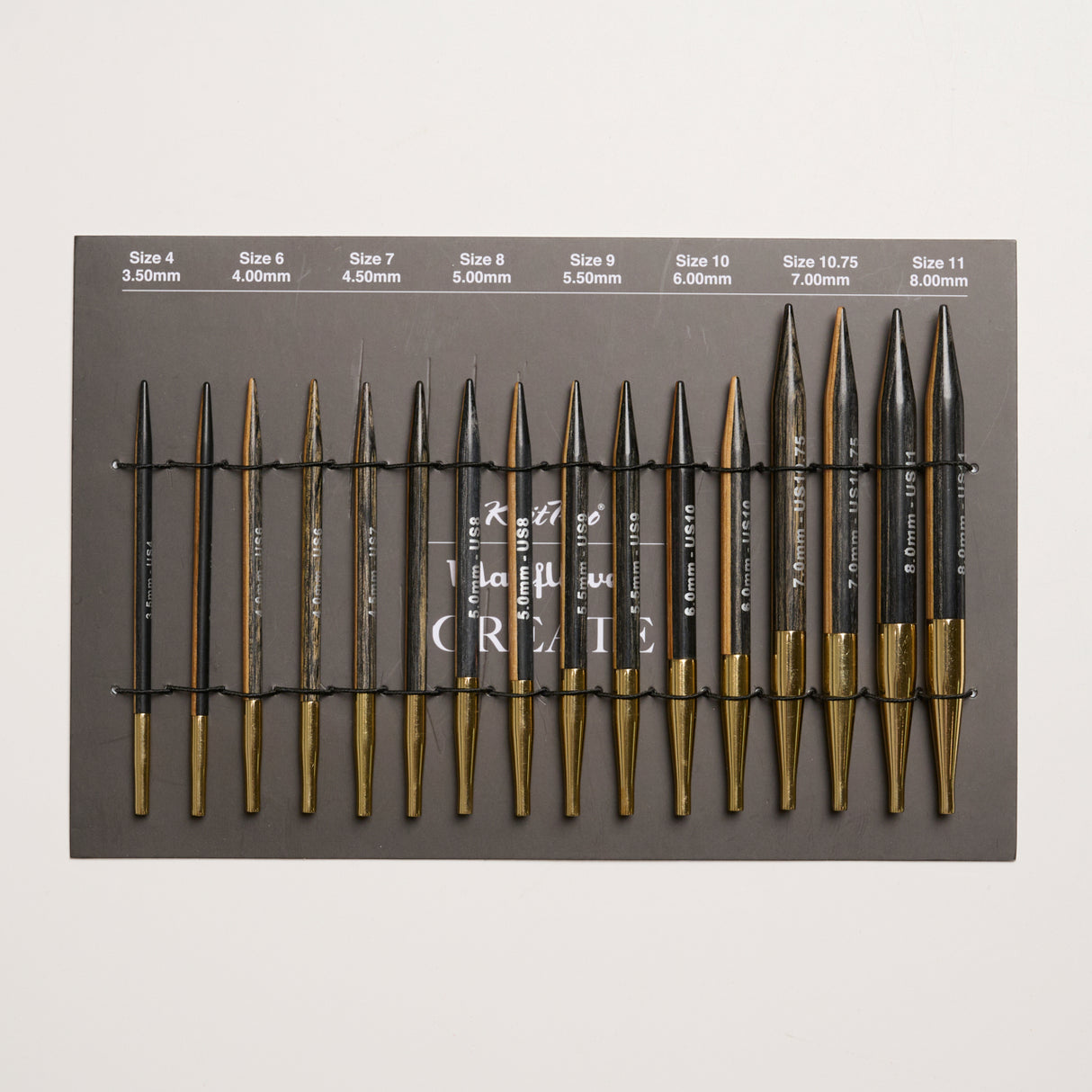 Mayflower Create Black & White Udskiftbar Rundpindesæt