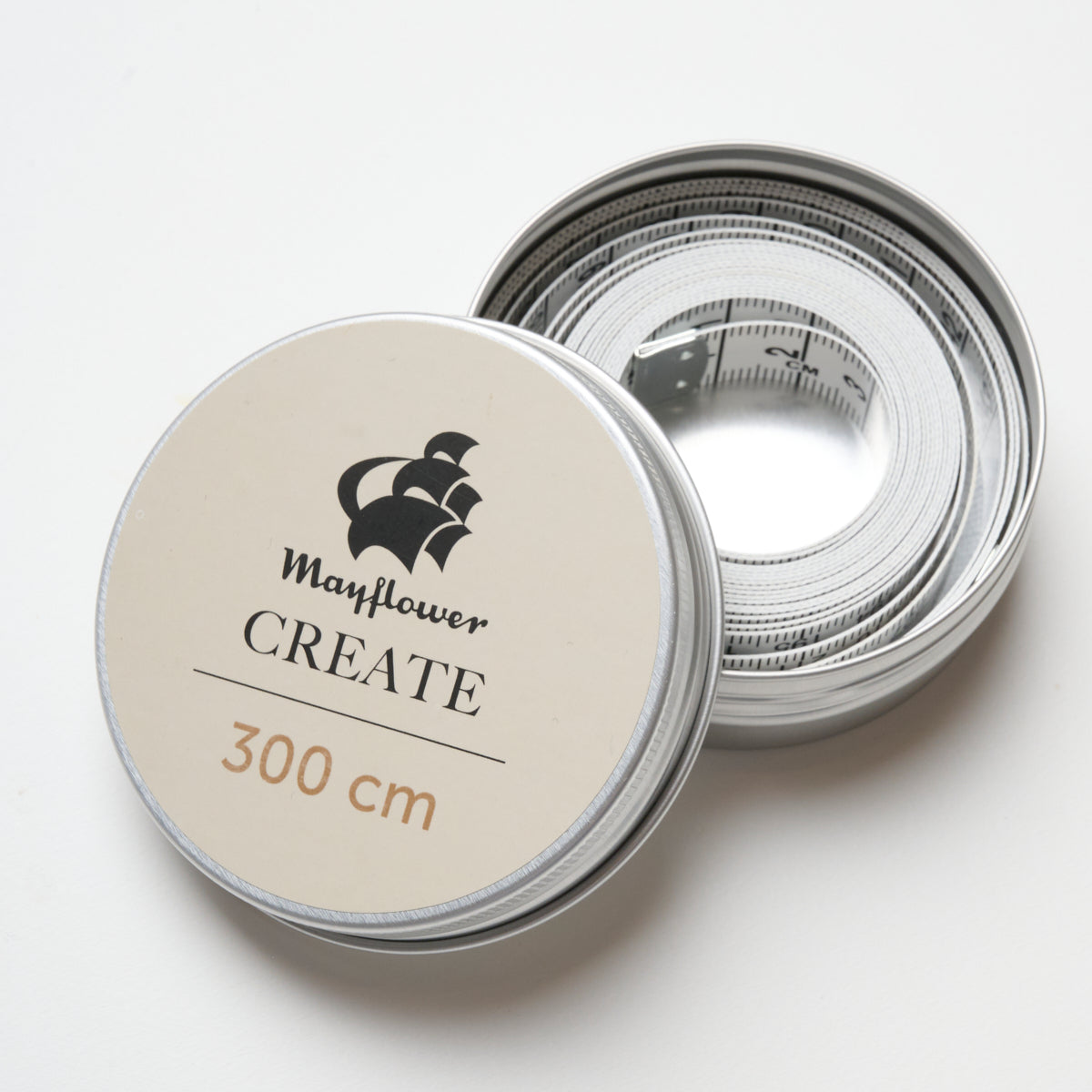 Mayflower Create Målebånd i Metalæske