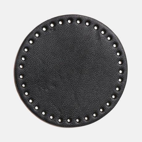 MF Utwórz oprawę skóry - okrągły - czarny Ø15-25 cm