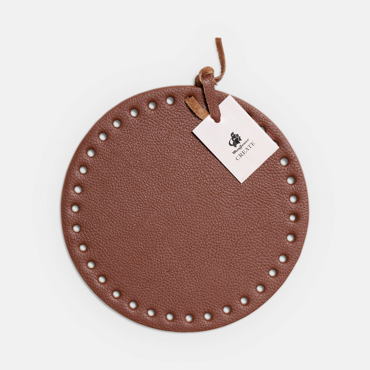 MF Utwórz oprawę skóry - okrągły - czarny Ø15-25 cm