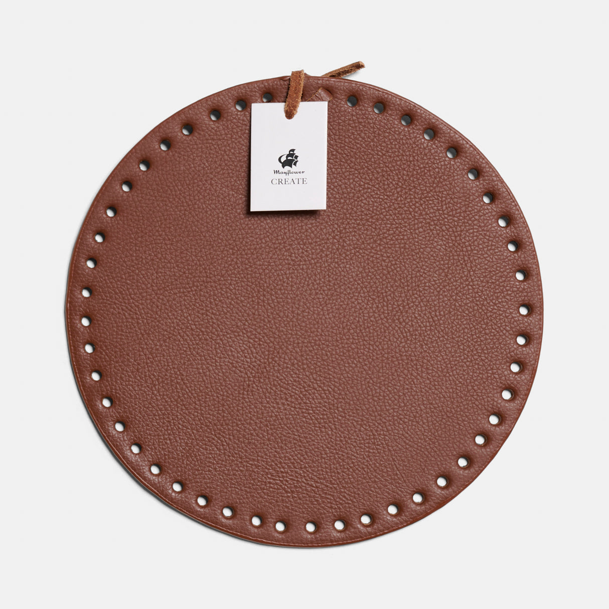 MF Utwórz oprawę skóry - okrągły - czarny Ø15-25 cm