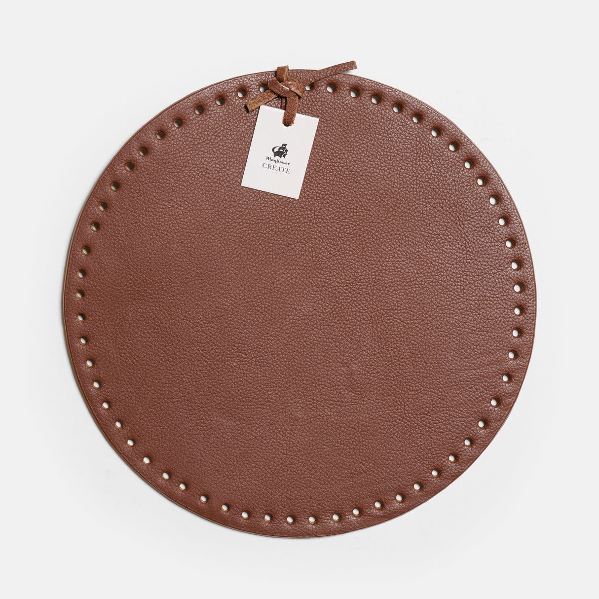 MF Utwórz oprawę skóry - okrągły - czarny Ø15-25 cm