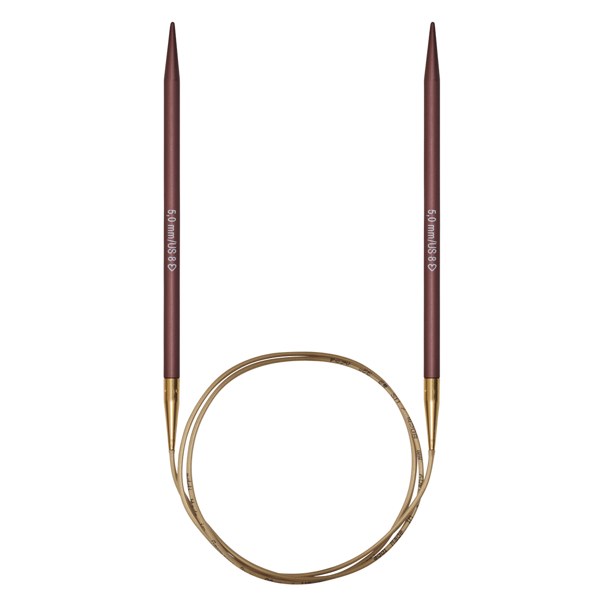 ADDI Mystic Lace Druty z żyłką Aluminium 2,00–8,00 mm 60–80 cm