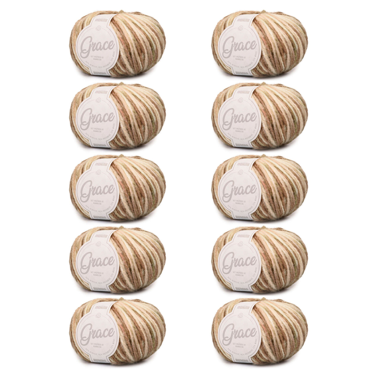 Bumbo Grace Print 10-pak