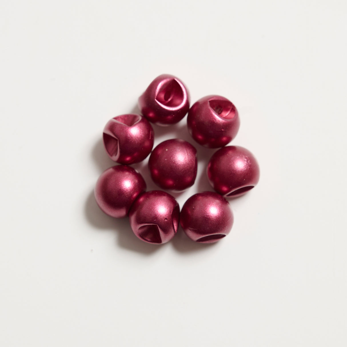 Mayflower Create guziki perełki, różne kolory 8 szt \ 8 - 10 mm