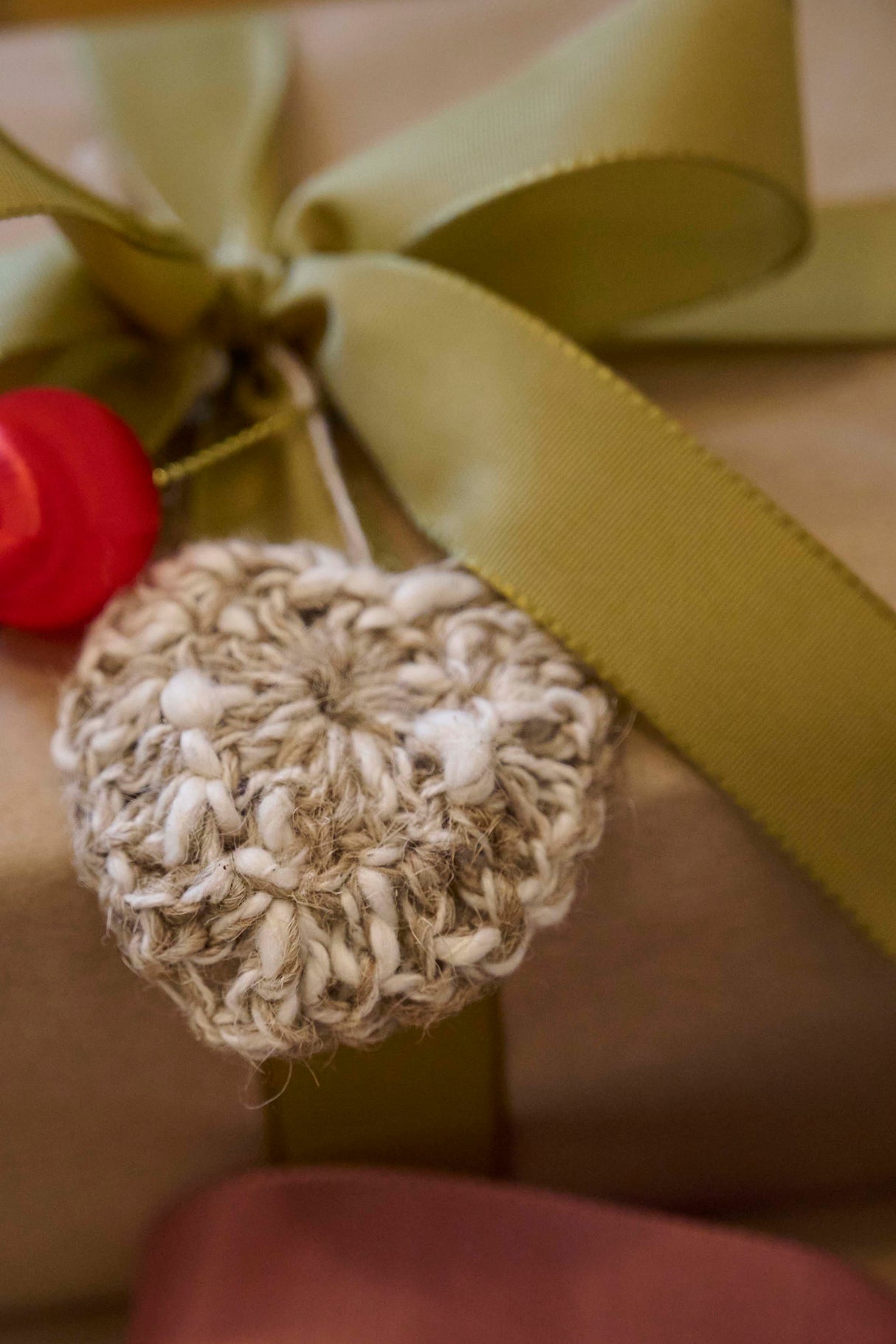 Szydełkowe zawieszki na prezent - Wzór