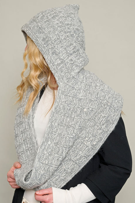Szalik z kapturem - Santiago Light Style