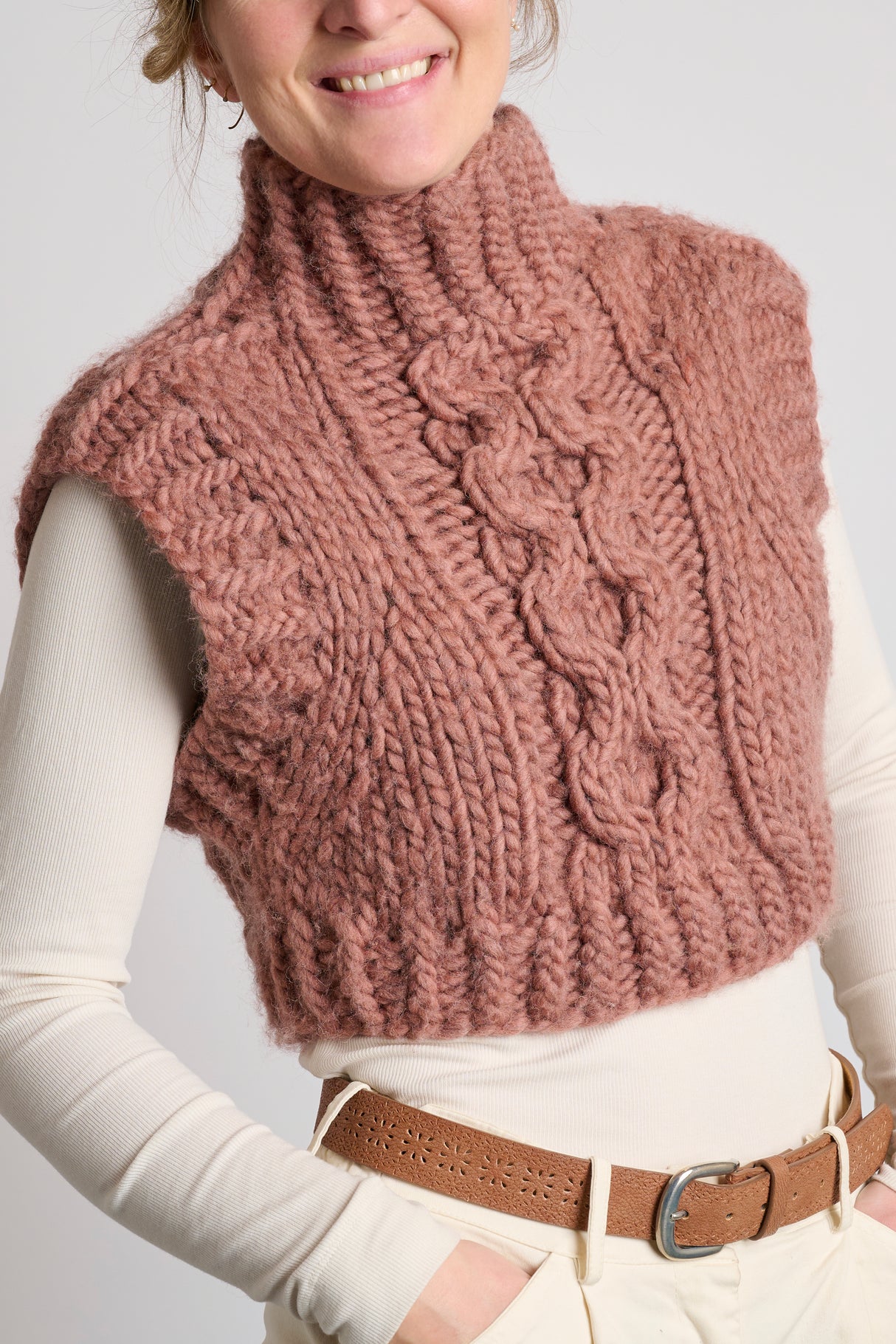 Kamizelka ALVA - wzór