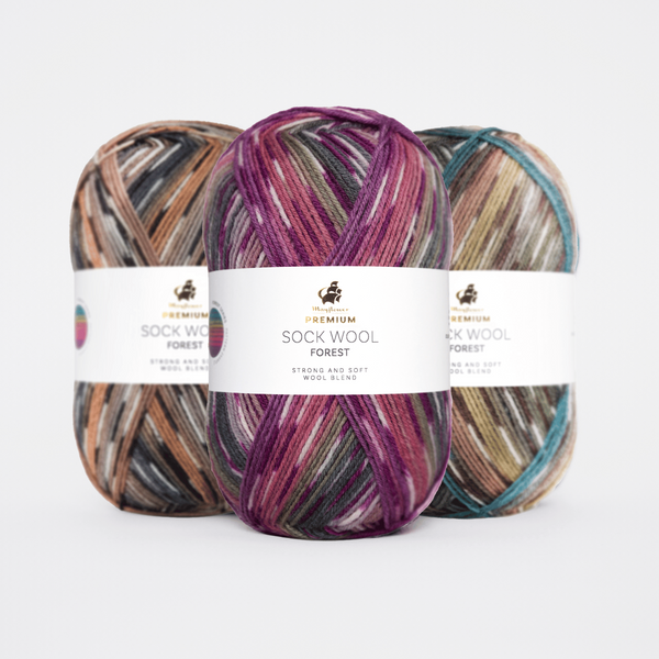 PREMIUM Sock Wool FOREST