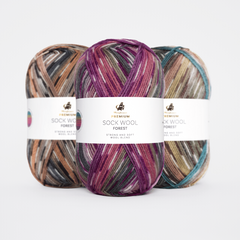 PREMIUM Sock Wool FOREST