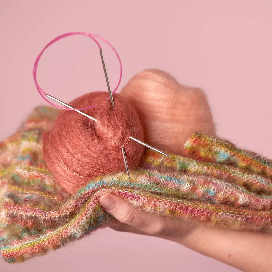 ADDI Unicorn metal -druty okrągłe 2,00-8,00mm ,80cm