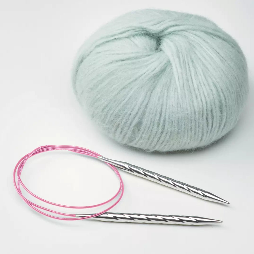 ADDI Unicorn metal -druty okrągłe 2,00-8,00mm ,80cm