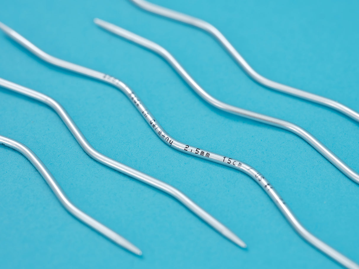 ADDI Crazy Snake Strømpepinde Aluminium 2.00-3.50 mm 15 cm