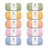 ANYDAY Cotton 8/4 Colorbag 10-sztuk/op.