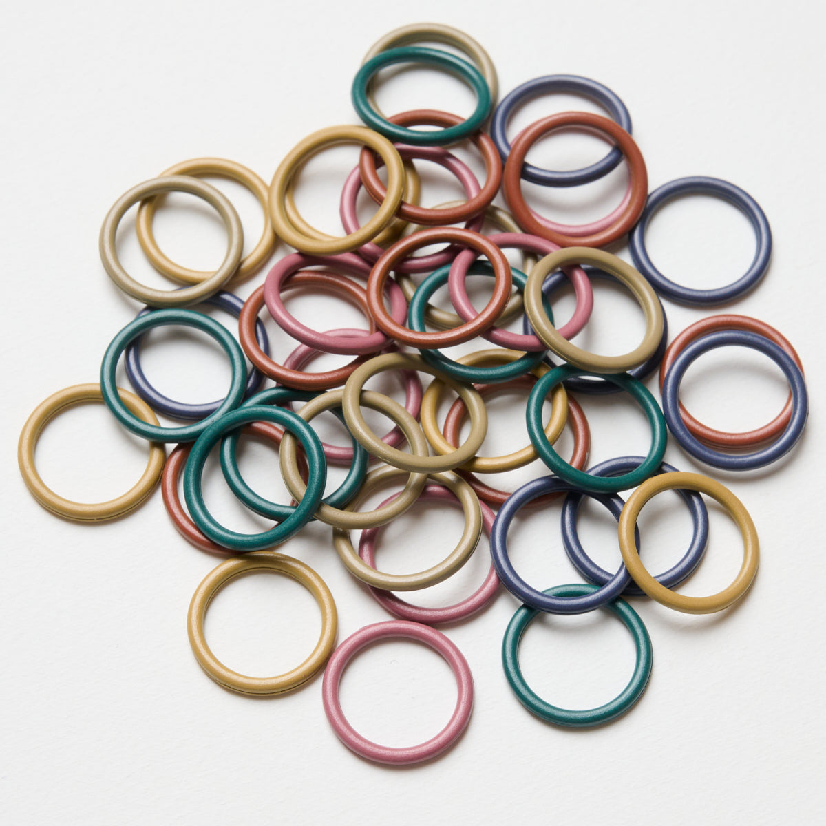 Mayflower Create, okrągłe znaczniki oczek 42 szt. - Mix 2