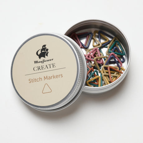 Mayflower Create,  znaczniki oczek  trójkątne 42 szt. - Mix 2