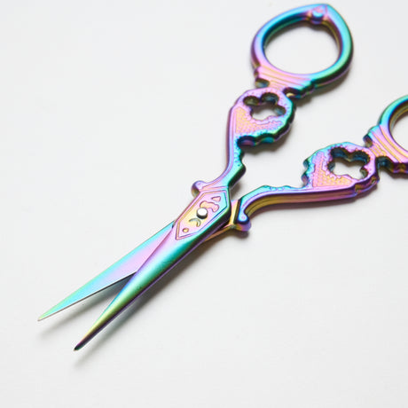 Mayflower Create Nożyczki, ozdobne, 11,5 cm, tęczowe