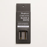 Mayflower Create Black & White-  Wymienne druty 