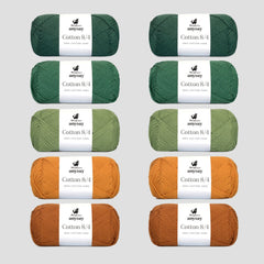 Anday Cotton 8/4 Colorbag ​​10-Pak