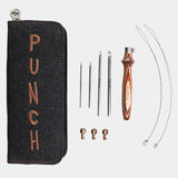 KnitPro The earthy kit, zestaw Punch Needle  2-5 mm