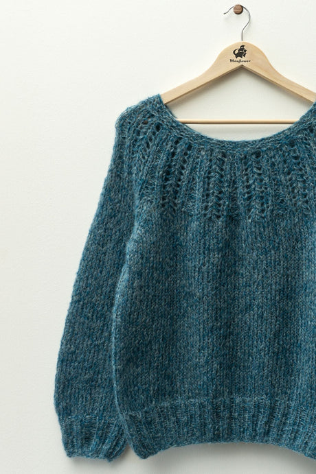 Sweter altówki - styl Elba